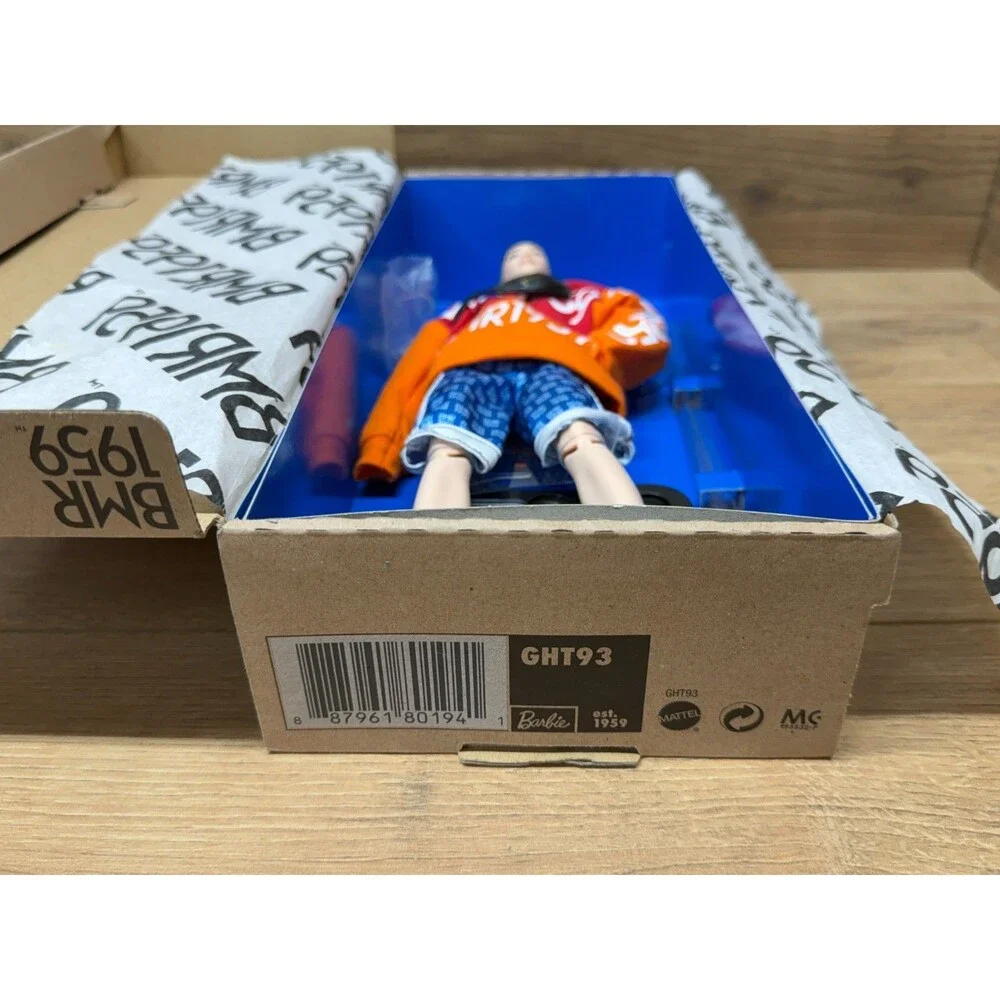 Barbie BMR1959 Bold Logo Hoodie & Basketball Shorts 2019 Collector Doll - New!